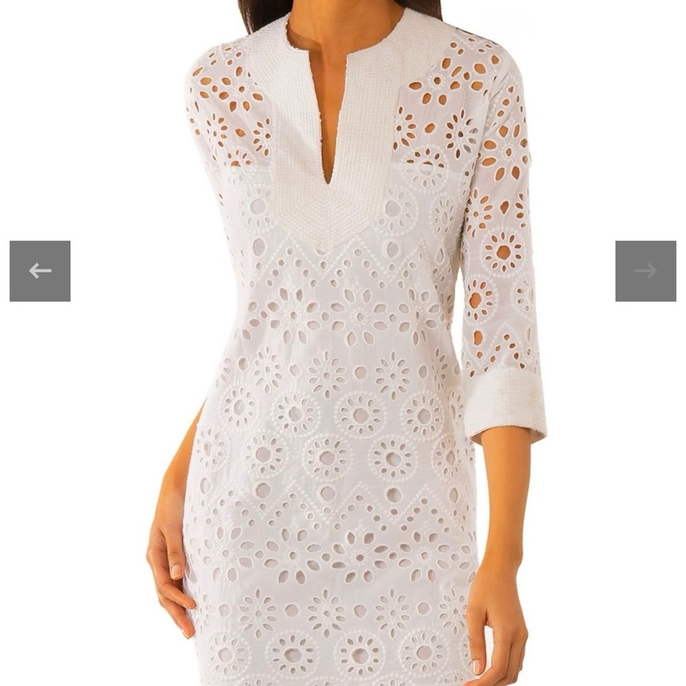 NWT Gretchen Scott Ethereal Eyelet Dress